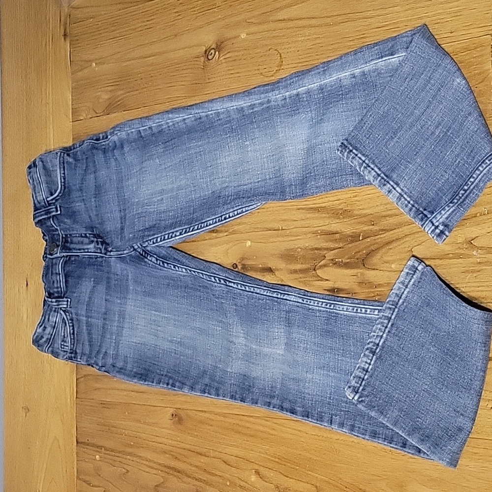 Wrangler girls 14 denim bootcut jeans